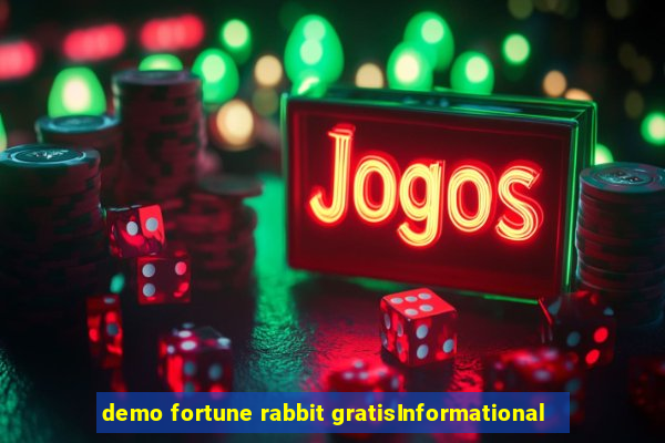 demo fortune rabbit gratisInformational